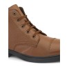 TSF ZENUINE LEATHER POLICE BOOT FOR MEN's (KIM-33-TAN)